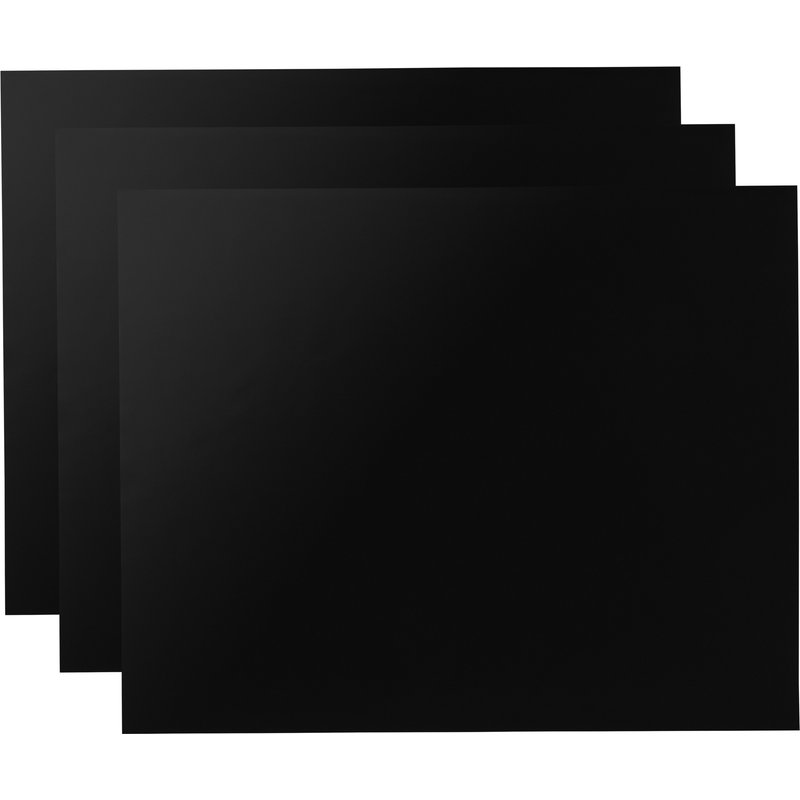 GRILLMEISTER Lot de 3 tapis pour grille de barbecue (carré)