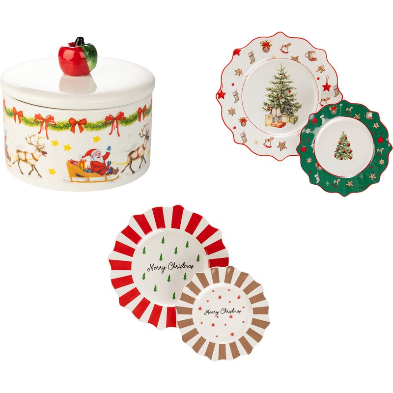 LIVARNO home Boîtes à biscuits ou assiettes