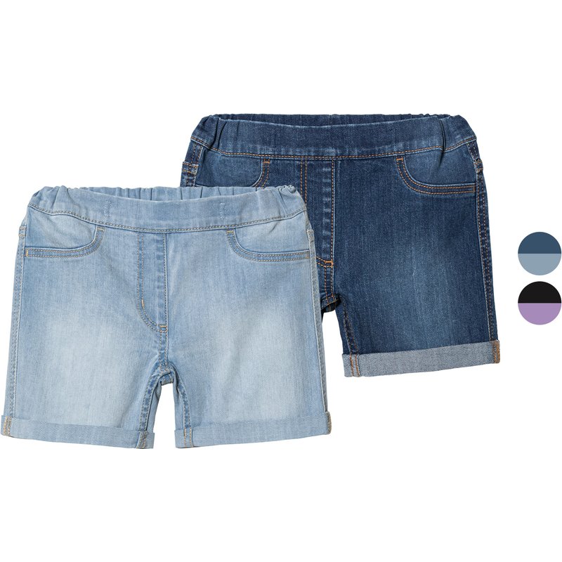 lupilu® Set de 2 short enfant