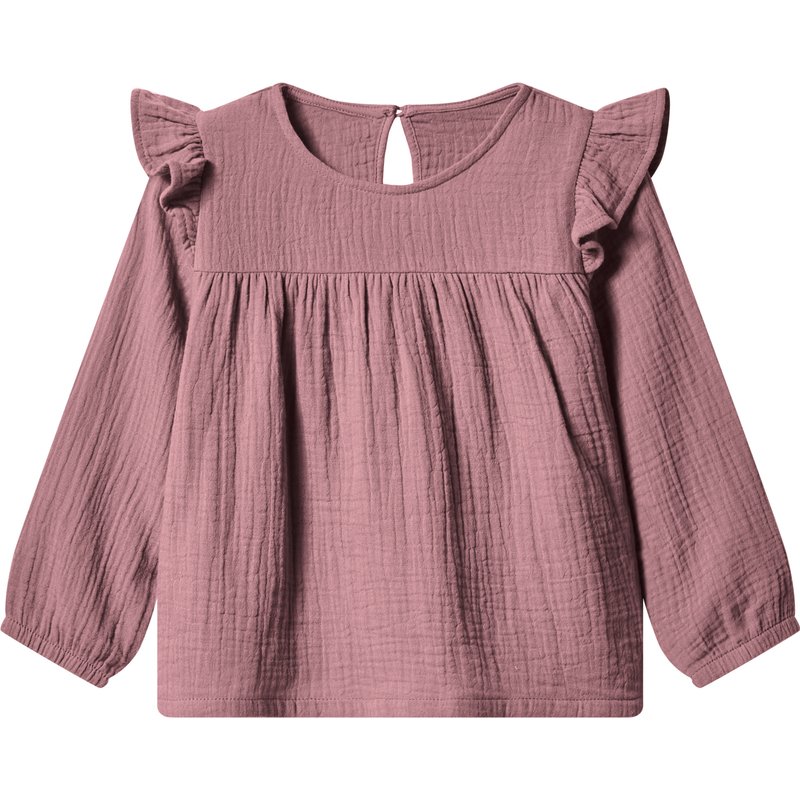 lupilu® Blouse en mousseline pour enfant (rose, 2-4 ans)