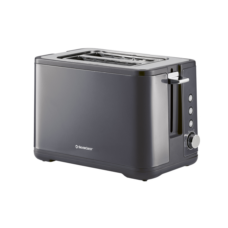 SILVERCREST® Grille-pain double STC 850 E4, pastel (gris)