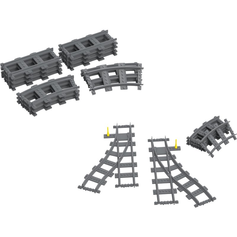 Playtive Clippys Set de rails ou d'aiguillages