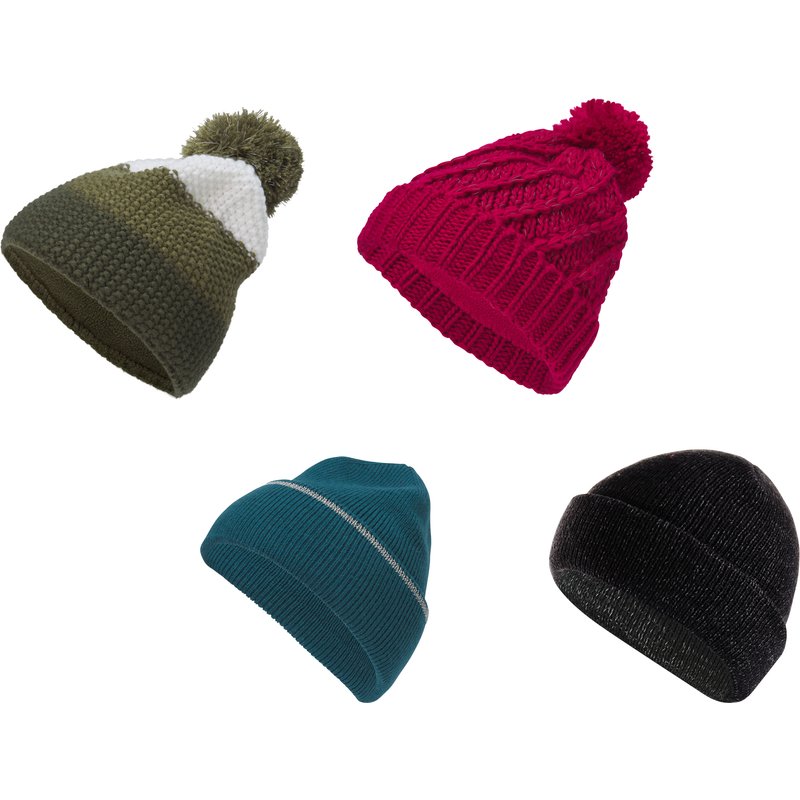 CRIVIT Bonnet en maille femme