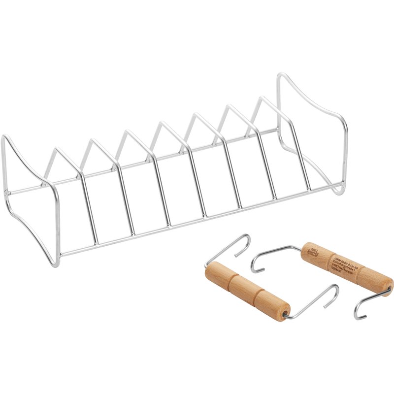 GRILLMEISTER Accessoires pour barbecue (Porte-côtes levées)