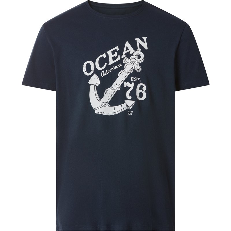 esmara Men T-shirt homme (bleu foncé, XXL)