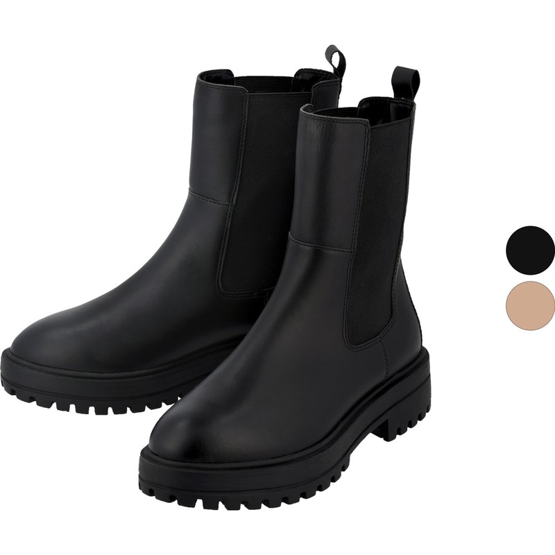 esmara® Bottines en cuir Premium femme