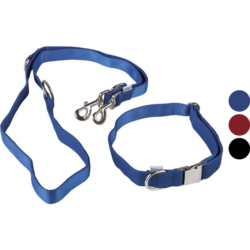 zoofari® Collier pour chien avec laisse
