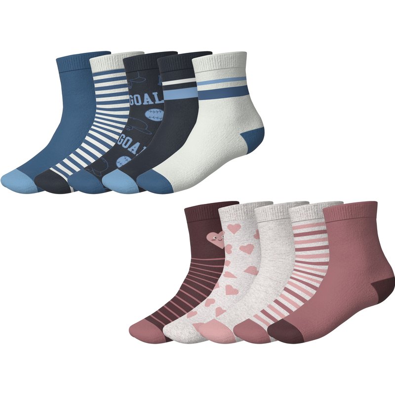 lupilu® Lot de 5 paires de chaussettes enfant