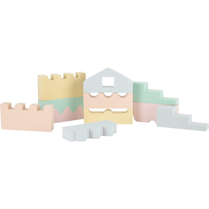 Playtive Puzzle en briques (pastel)