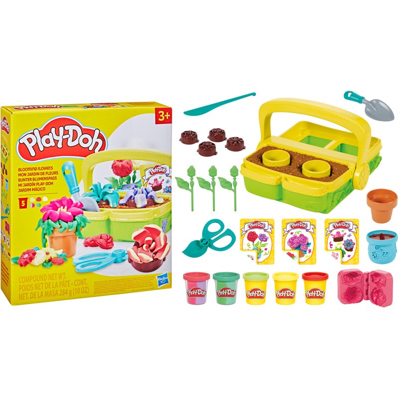 Play Doh Set de pâte à modeler (fleurs)