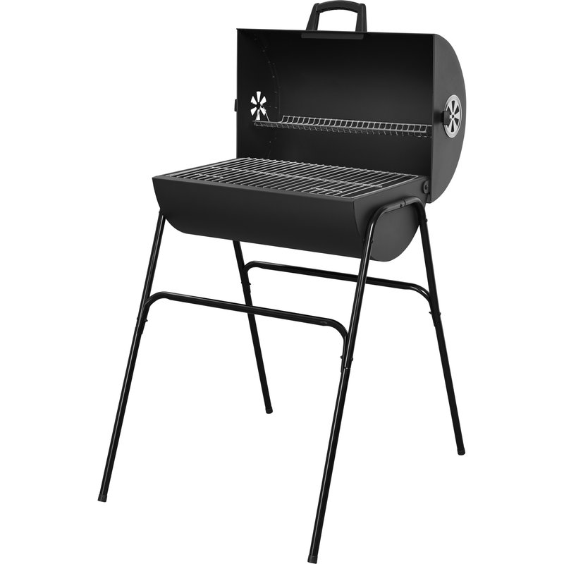 GRILLMEISTER Barbecue baril à charbon de bois