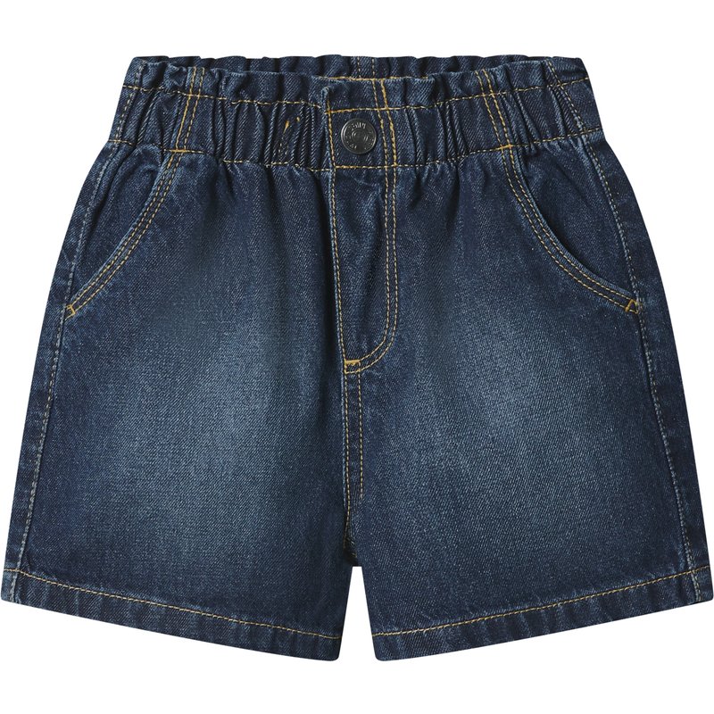 lupilu® Short en jean enfant (bleu foncé, 4-6 ans)