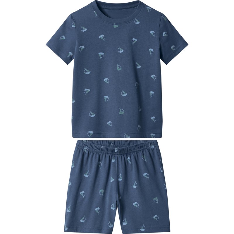 lupilu® Ensemble pyjama enfant (bleu foncé, 2-4 ans)