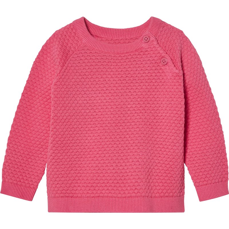 lupilu® Pull en maille bébé (rose, 6-12 mois)