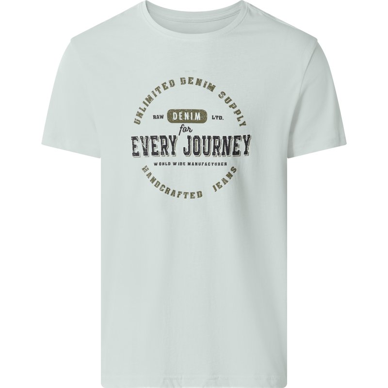 esmara Men T-shirt homme (bleu, L (52/54))