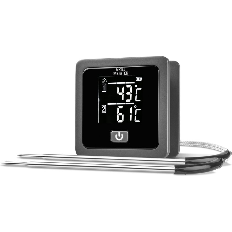 GRILLMEISTER Thermomètre barbecue sans fil GFGT 433 B2 ou Thermomètre barbecue Bluetooth® CFGT 433 B2 (Bluetooth)