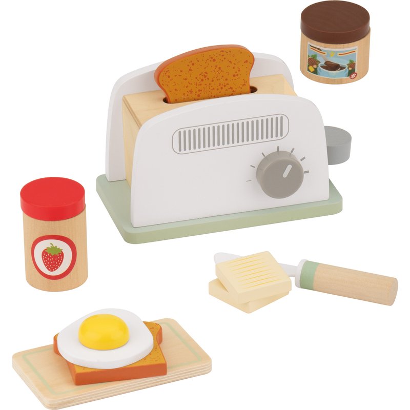 lupilu® Jouet accessoires de cuisine bois (grille-pain)