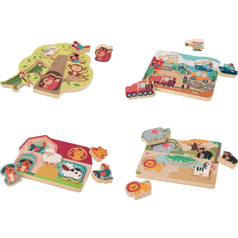 lupilu® Puzzle en bois
