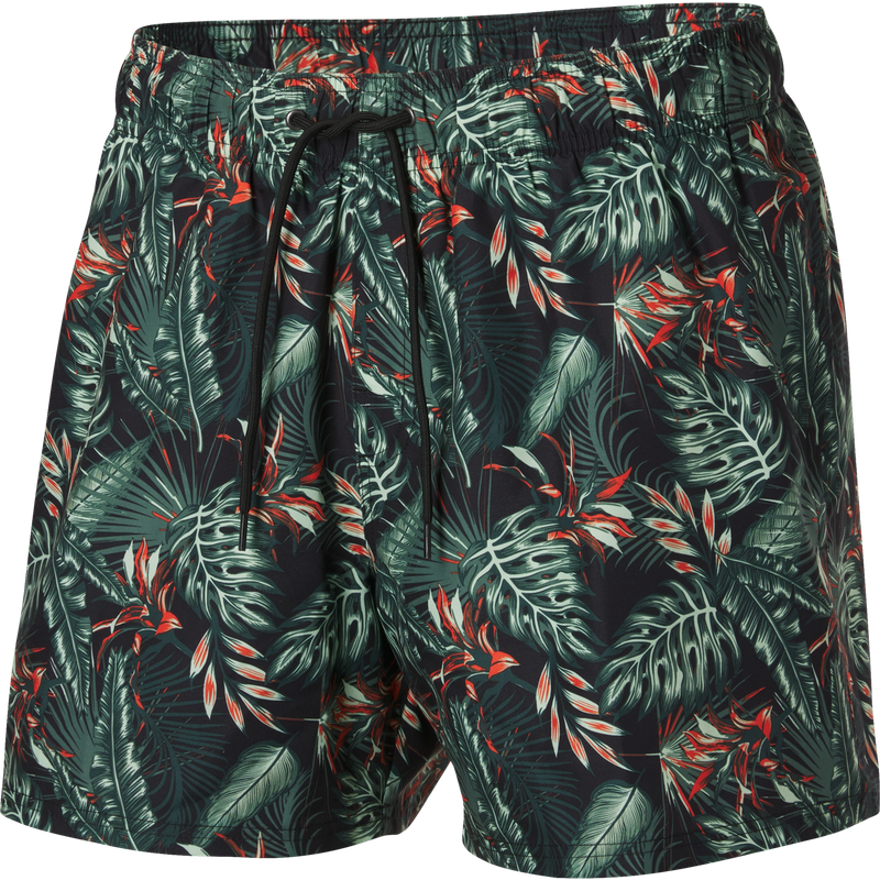 CRIVIT Short de bain homme (feuilles, L)