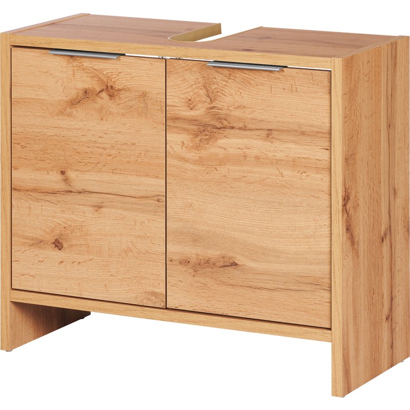 LIVARNO home Meuble sous vasque Verona, 64,1 x 54,8 x 27,7 cm, imitation chĂȘne