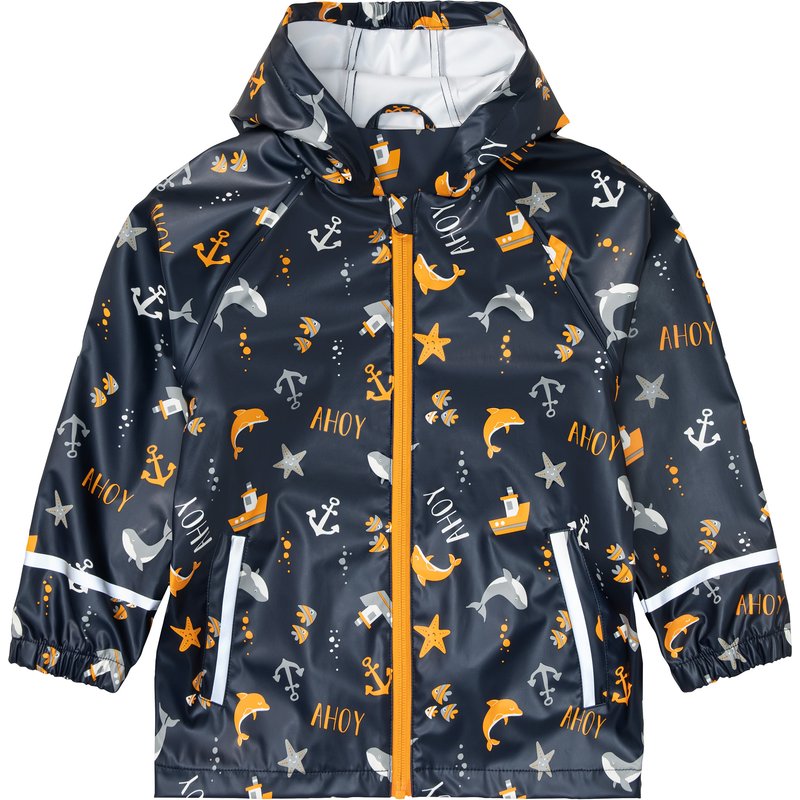 lupilu® Veste imperméable petit garçon (bleu marine imprimé)