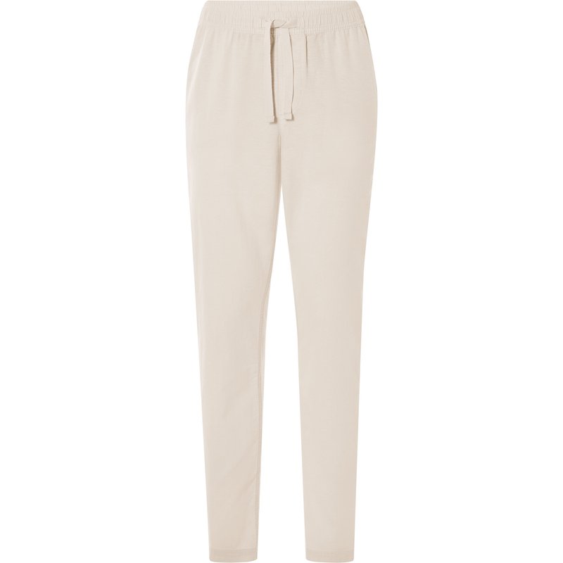 LIVERGY® Pantalon en lin homme (beige, XXL)