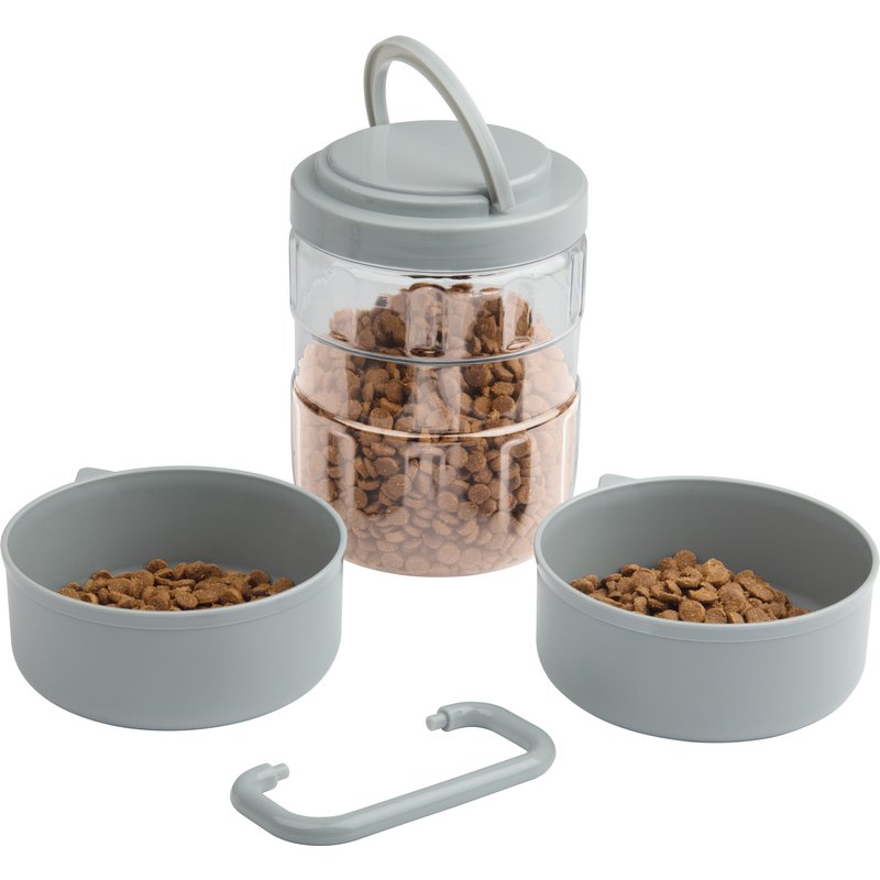 zoofari® Set de voyage eau/nourriture (bac à nourriture)