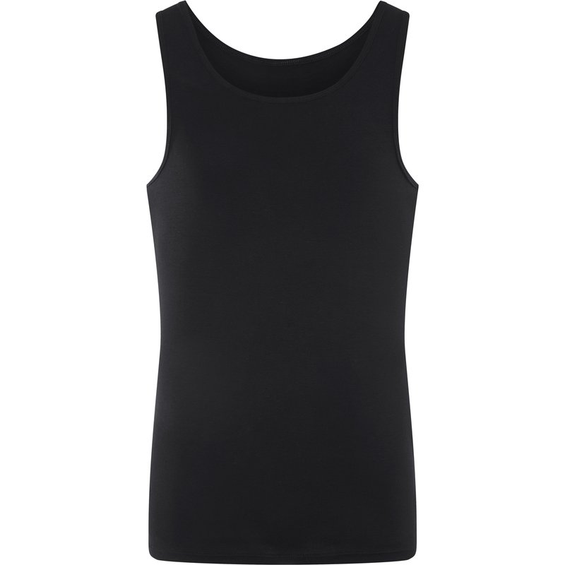 LIVERGY® Débardeur côtelé homme (noir, M)