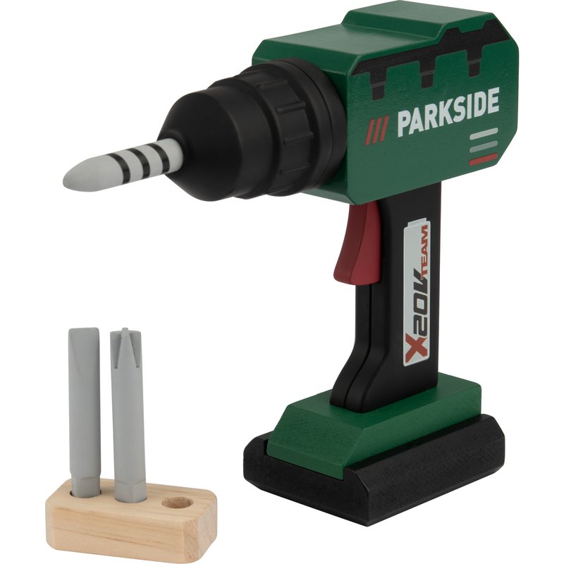 lupilu® Outil en bois Parkside pour enfant (Tournevis sans fil)