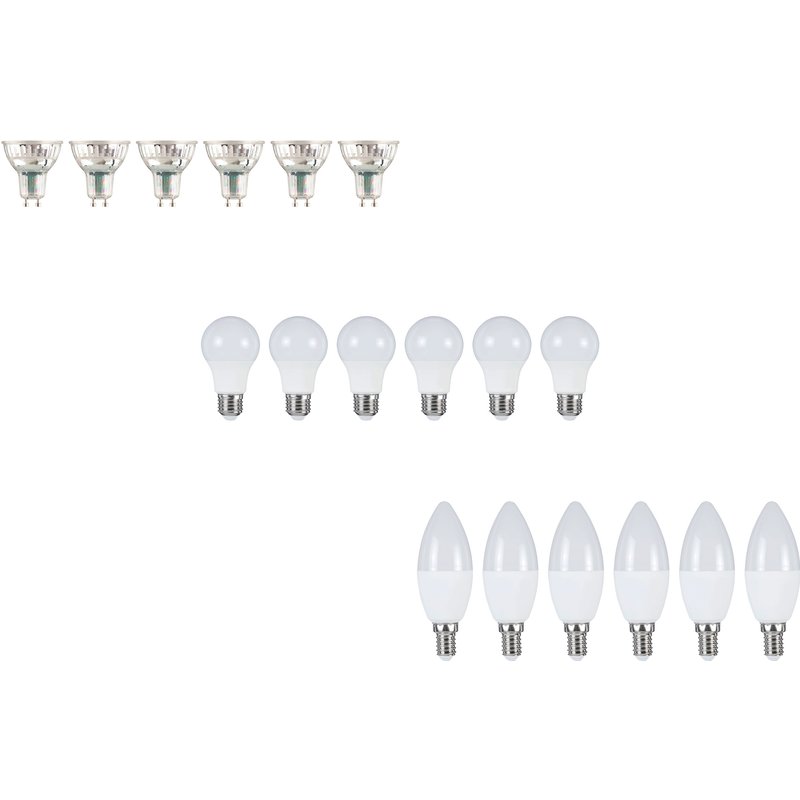 LIVARNO home Lot de 6 ampoules LED