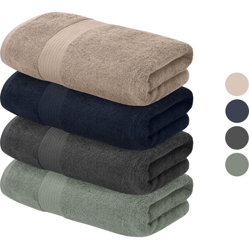 LIVARNO® Serviette de douche en éponge, 70 x 140 cm