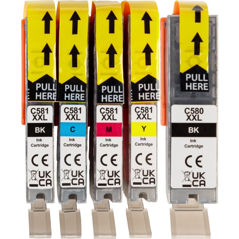 crelando® Cartouches d’imprimante (580/581xl pour canon)