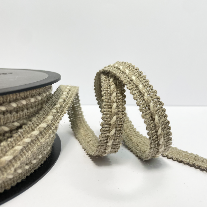 Galon torsadé 14mm crème - Mondial Tissus