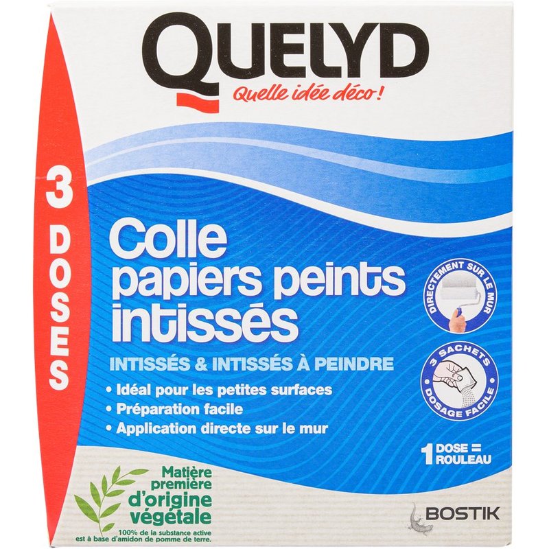 Colle papiers peints intissés - étui carton 150g - Mondial Tissus