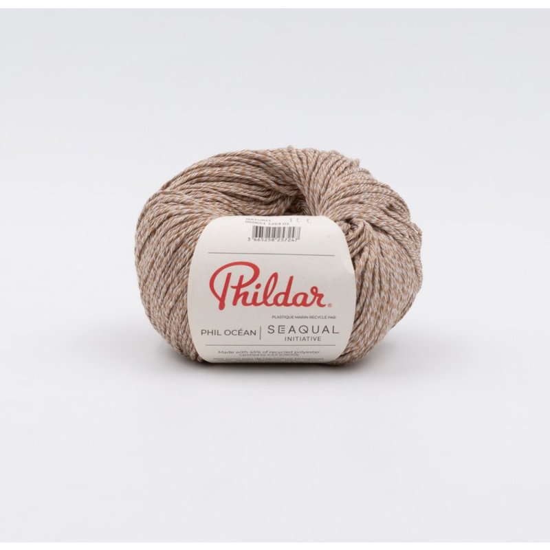 Pelote de fil à tricoter Océan naturel - Phildar - Phildar - Mondial Tissus
