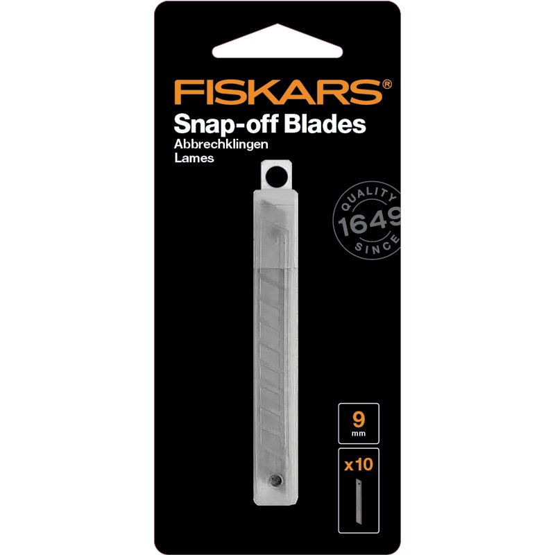 Lame de rechange cutter 9 mm x10 - Fiskars - Fiskars - Mondial Tissus