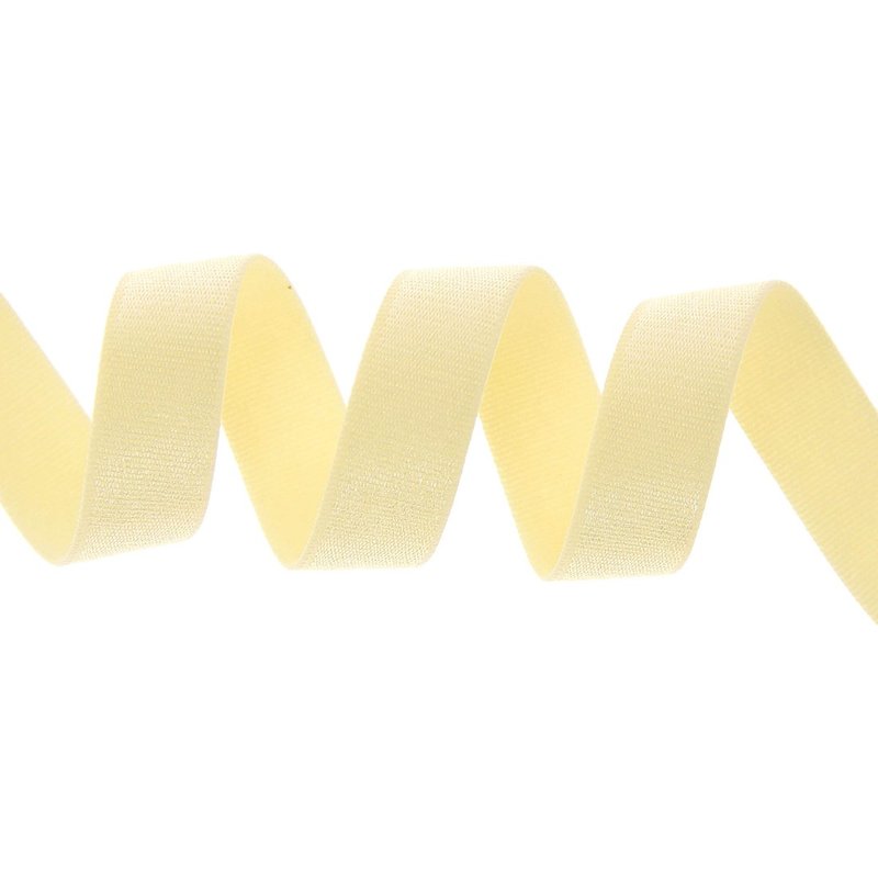 Bretelle élastique crème 12mm - Mondial Tissus