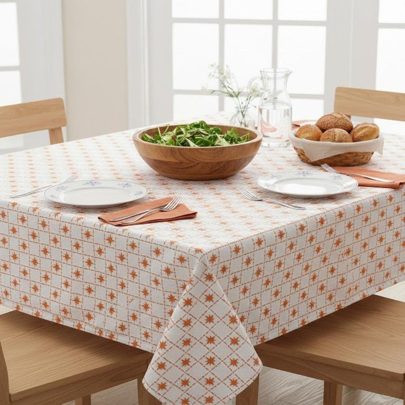 Nappe rectangle palmier multicolore 250x150 cm - MT - Mondial Tissus