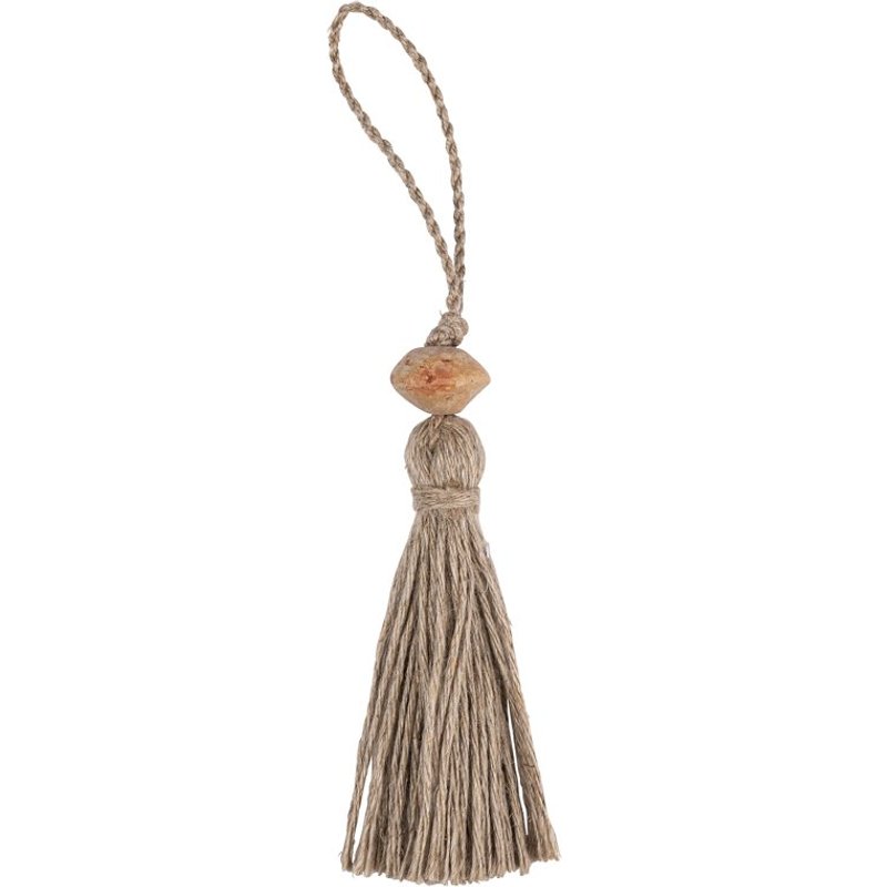 Pompons boule sejnane beige - Mondial Tissus