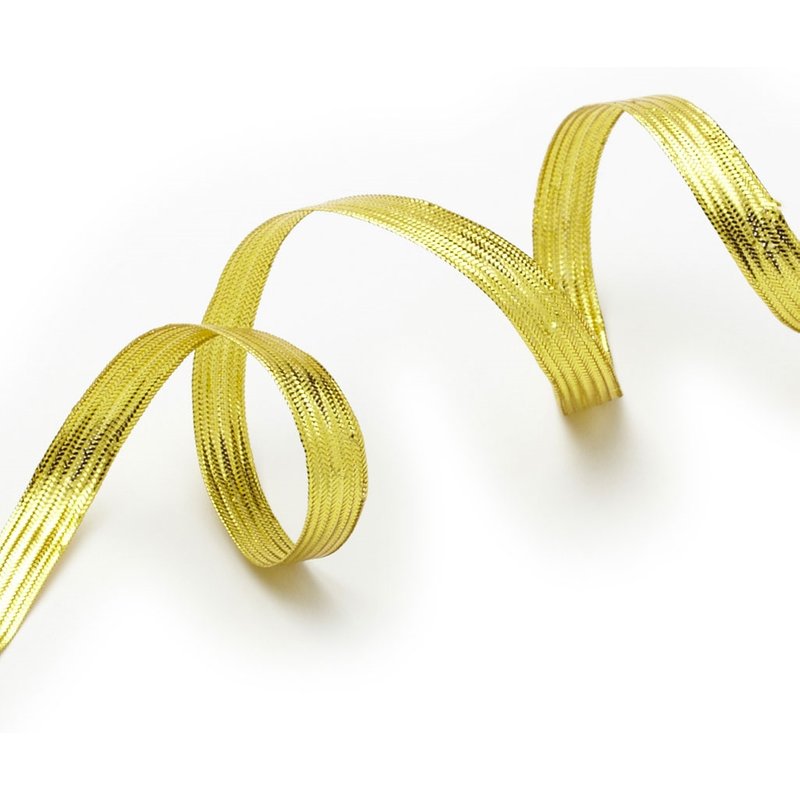 Galon ruban métallisé or - MT - Mondial Tissus