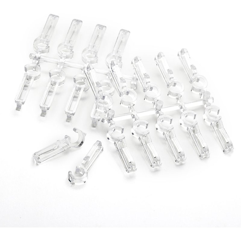 Agrafes 1 branche pour anneaux Ø28mm - Mondial Tissus