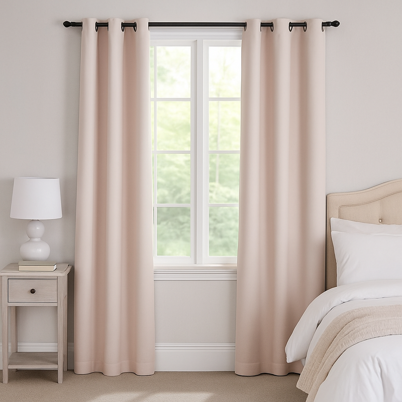 Rideau obscurcissant Nighty ivoire 138x260 cm - MT - Mondial Tissus