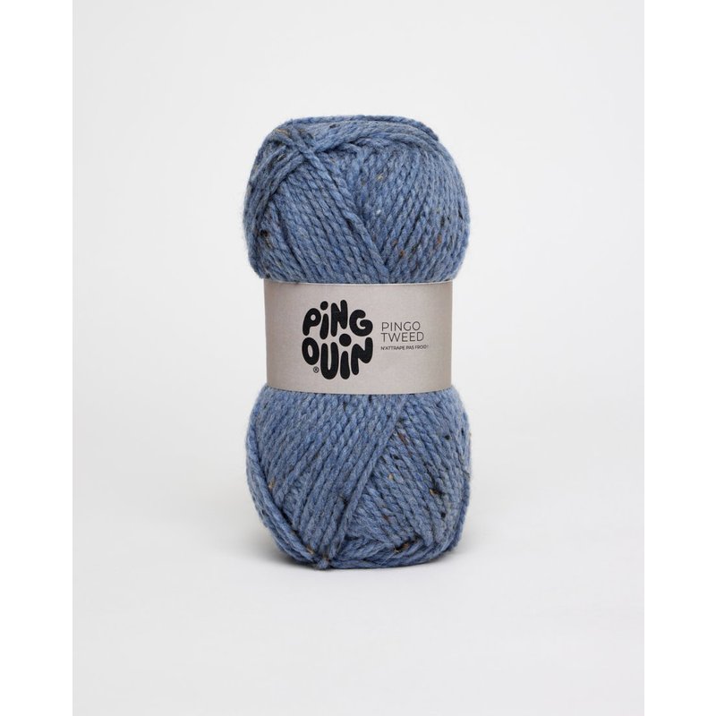 Pelote de fil à tricoter Tweed jeans - Pingouin - Pingouin - Mondial Tissus