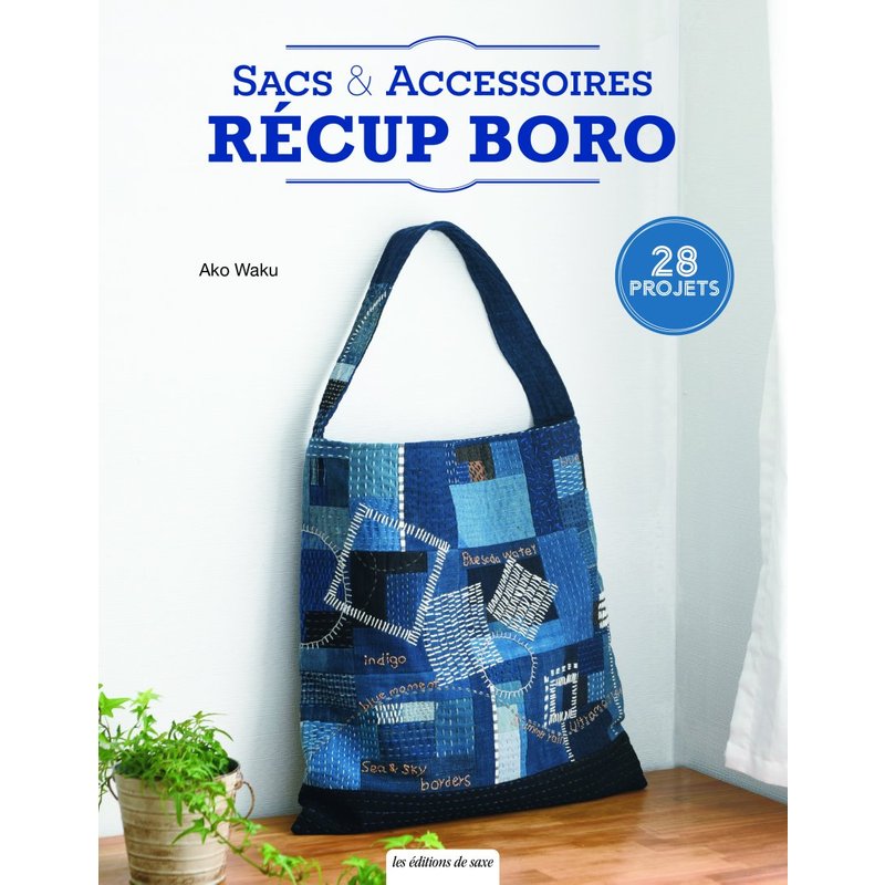 Livre sacs et accessoires recup' boro - Mondial Tissus