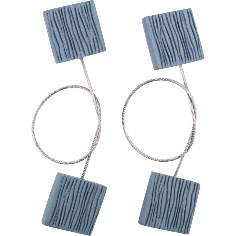 Lot de 2 magnets Picolo bleus - Mondial Tissus