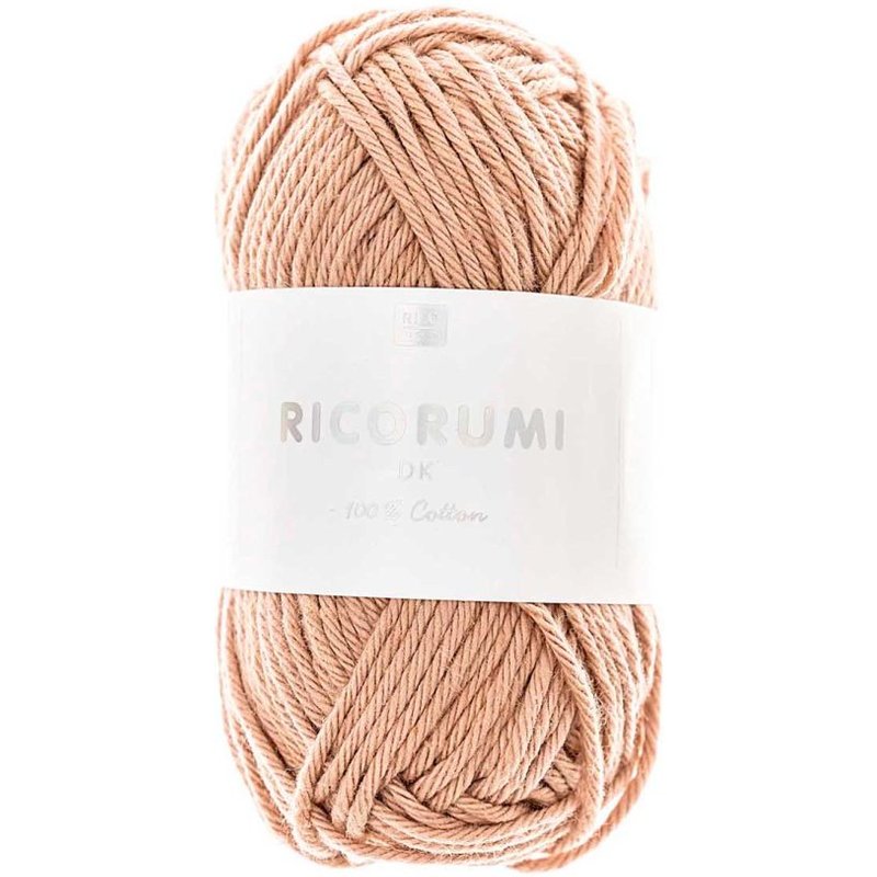 Fil Ă crocheter Creative Ricorumi dk blush 065 coton 57,5m - Rico Design - Rico Design - Mondial Tissus