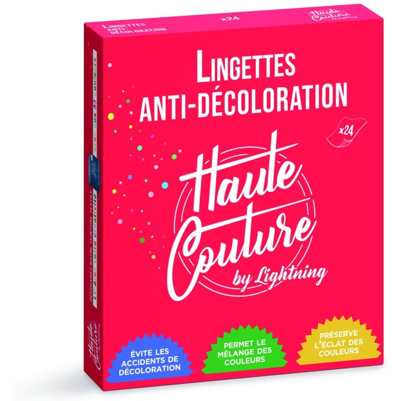 Lingettes anti décoloration Haute Couture - Mondial Tissus