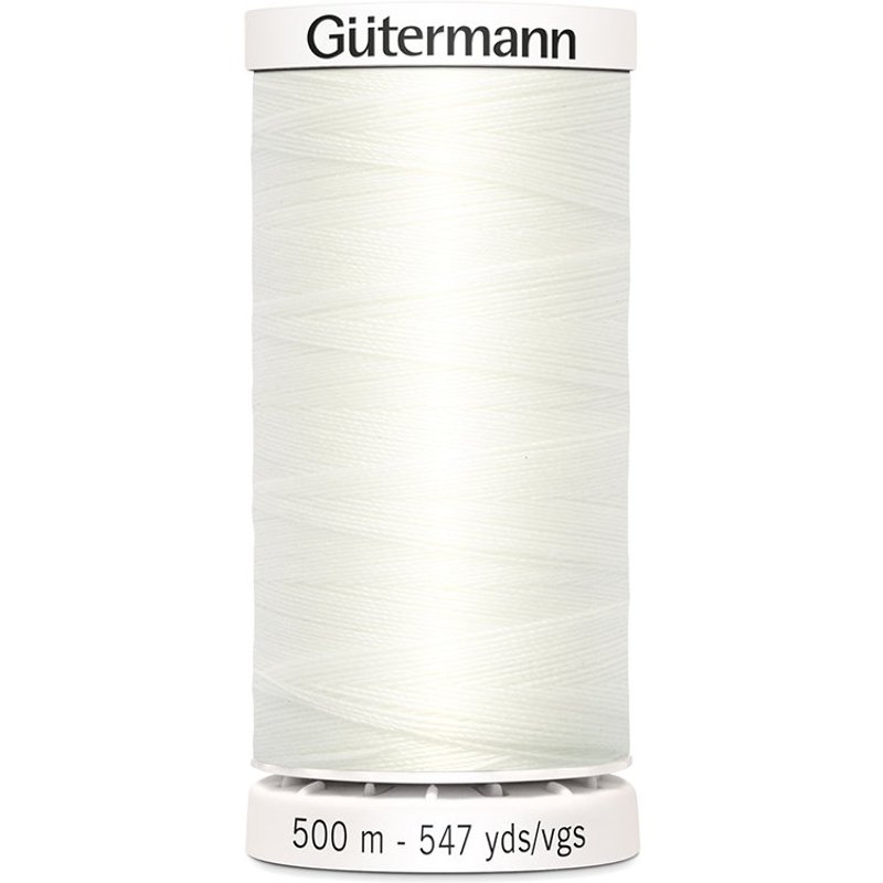 Bobine de fil pour tout coudre Gütermann - Écru - COL 111 - Gütermann - Mondial Tissus