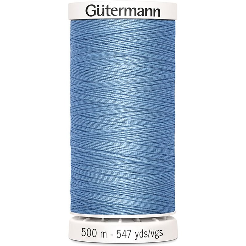 Bobine de fil pour tout coudre Gütermann - Bleu pastel - COL 143 - Gütermann - Mondial Tissus