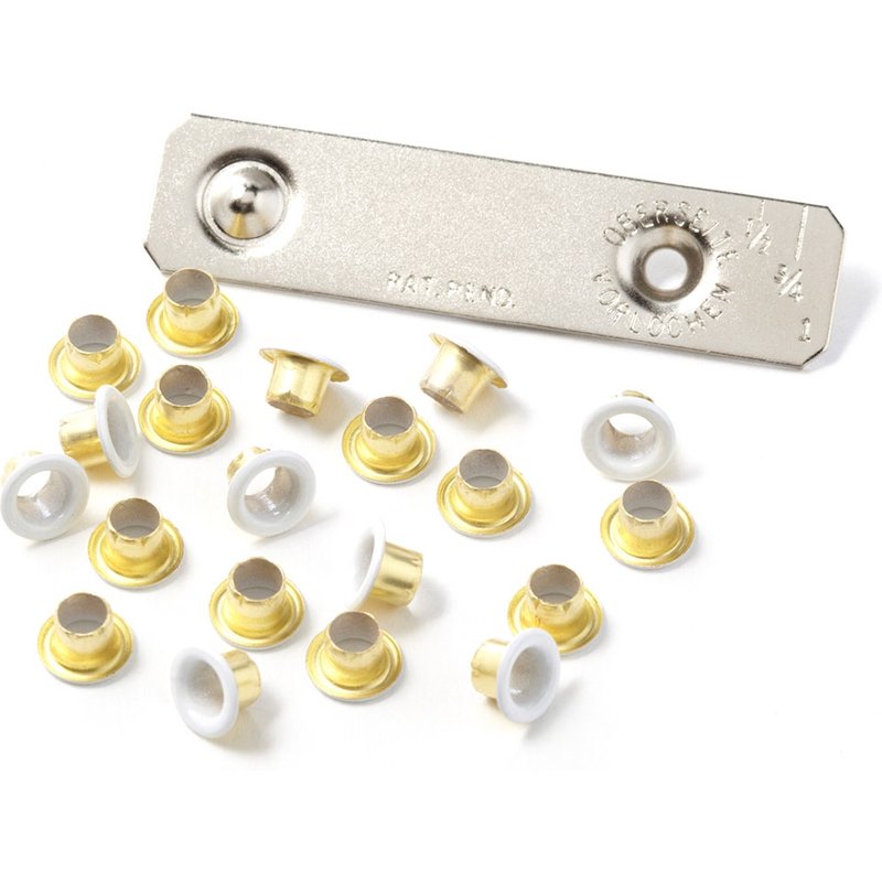 œKit oeillets simples blanc 4 mm - Bohin - Mondial Tissus